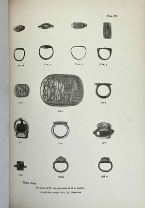 Gold and silver jewelry and related objects. Catalogue of Egyptian antiquities. Nrs I-160.[newline]M1410-13.jpeg
