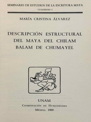 Descripci&oacute;n estructural del maya del Chilam Balam de Chumayel[newline]M14102-01.jpeg