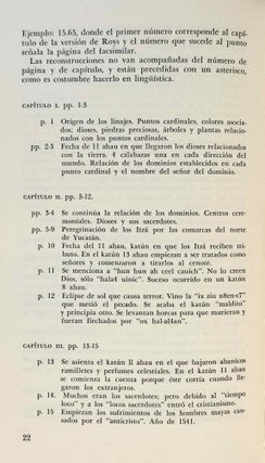 Descripción estructural del maya del Chilam Balam de Chumayel