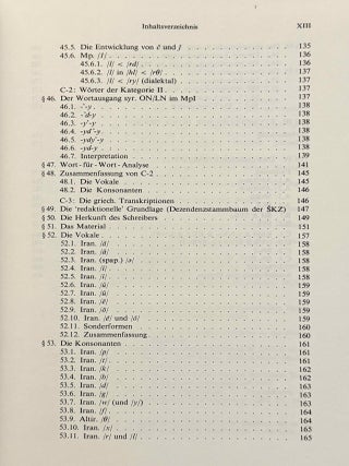 Die sassanidischen Staatsinschriften. Studien zur Orthographie und Phonologie des Mittelpersischen der Inschriften zusammen mit einem etymologischen Index des mittelpersischen Wortgutes und einem Textcorpus der behandelten Inschriften.
