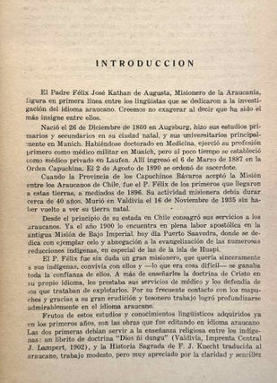 Diccionario araucano-español y español-araucano. Tomo primero: Araucano-español.