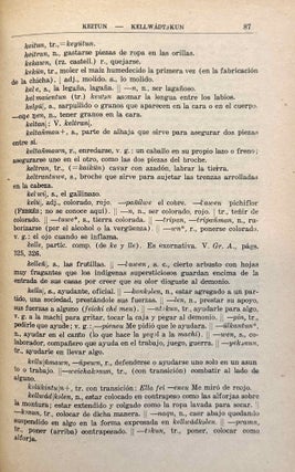 Diccionario araucano-español y español-araucano. Tomo primero: Araucano-español.