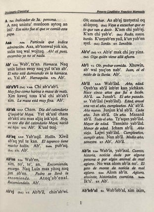 Diccionario del idioma q'anjob'al