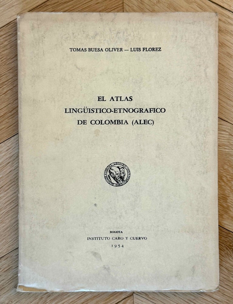 Item #M14137 El atlas linguistico-etnografico de Colombia 'Alec'. BUESA OLIVER Tomas - FLOREZ Luis.[newline]M14137-00.jpeg
