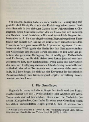 Der Stadtstaat Samaria