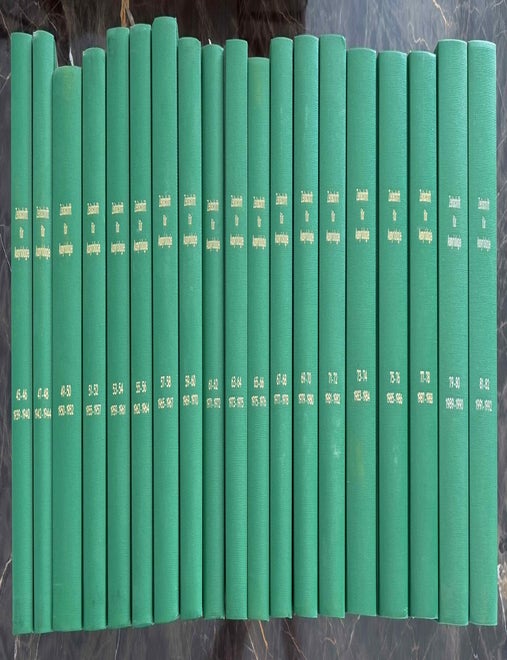 Item #M14145a Zeitschrift f&uuml;r Assyriologie 45 (1939) to 82 (1992). AAE - Journal - Set.[newline]M14145a-00.jpeg