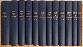 Item #M14180 Revue hittite et asianique. Volumes 1 (1930) to 35 (1978). AAE - Journal - Set