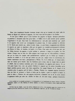 Les papyrus &eacute;gyptiens du mus&eacute;e de Boulaq. Publi&eacute;s en fac-simil&eacute; sous les auspices de S.A. Ismail-Pacha, kh&eacute;dive d'Egypte. Tomes I & II (complete set). Photographic reprint.