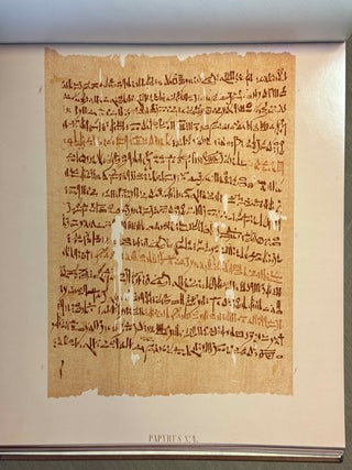 Les papyrus &eacute;gyptiens du mus&eacute;e de Boulaq. Publi&eacute;s en fac-simil&eacute; sous les auspices de S.A. Ismail-Pacha, kh&eacute;dive d'Egypte. Tomes I & II (complete set). Photographic reprint.