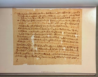 Les papyrus égyptiens du musée de Boulaq. Publiés en fac-similé sous les auspices de S.A. Ismail-Pacha, khédive d'Egypte. Tomes I & II (complete set). Photographic reprint.