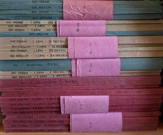 Item #M14225 Iraq. Journal of the British School of Archaeology in Iraq. Volumes 3-16, 25-44,...
