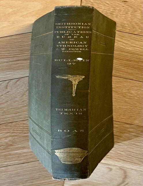 Item #M14229 Tsimshian texts. BOAS Franz.[newline]M14229-00.jpeg