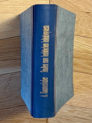 Item #M14231 Studien zum hethitischen Infinitivsystem. Parts 1-5 + Indices (complete)....[newline]M14231-00.jpeg