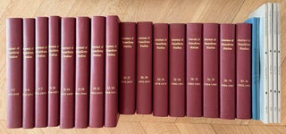 Item #M14247 Journal of Cuneiform Studies. Vol. 1 (1947) to 48 (1996). AAE - Journal - Set