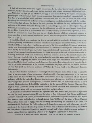 A history of the Giza necropolis. Vol. II: The tomb of queen Hetep-Heres, the mother of Cheops