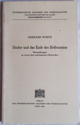 Item #M1426 Diodor und das Ende des Hellenismus : Mutmaßungen zu einem fast unbekannten...