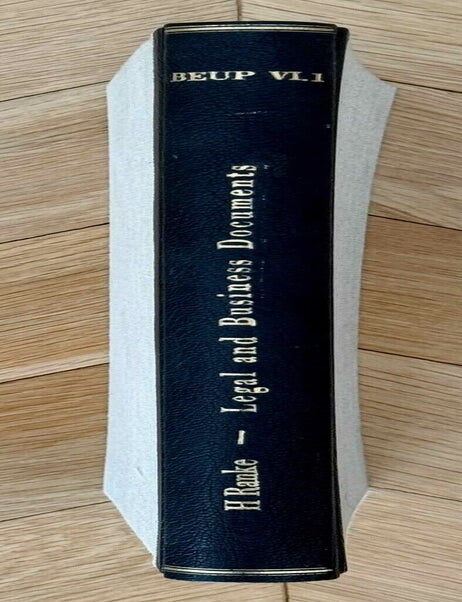 Item #M14264 Babylonian Legal and Business Documents From the Time of the First Dynasty of Babylon Chiefly From Sippar. RANKE Hermann.