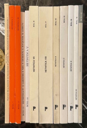 Item #M14273 Hethitica I-V and VII-XIII. AAE - Journal - Set