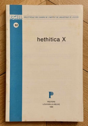 Hethitica I-V and VII-XIII