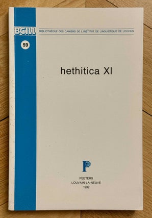 Hethitica I-V and VII-XIII
