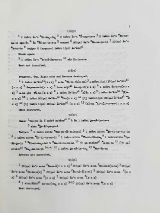 Excavations at Nuzi. Vol. I-VIII (complete set, in XEROX). Vol. I: Texts of varied contents. Vol. II: The archives of Shilwateshub son of the King. Vol. III: Old Akkadian, Sumerian, and Cappadocian texts from Nuzi. Vol. IV: Miscellaneous texts from Nuzi, part 1. Vol. V: Miscellaneous texts from Nuzi, part 2: The palace and temple archives. Vol. VI: The administrative archives. Vol. VII: Economic and social documents. Vol. VIII: Family law documents.