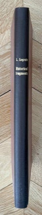 Item #M14285 Historical fragments (XEROX). LEGRAIN Léon