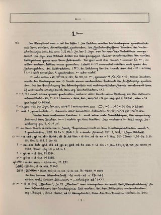 Sumerisches Lexikon. I. Teil: Sumerische, akkadische und hethitische Lautwerte geordnet. i) nach Keilschriftzeichen ii) nach dem Alphabet. II. Teil (Band 1-4): Vollst&auml;ndige Ideogramm-Sammlung. III. Teil, Band 1: Sumerisch-Akkadisches Glossar. Band 2: Akkadisch-Sumerisches Glossar. IV. Teil, Band 1: Pantheon Babylonicum. (complete set)[newline]M14293-07.jpeg