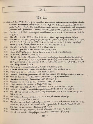 Sumerisches Lexikon. I. Teil: Sumerische, akkadische und hethitische Lautwerte geordnet. i) nach Keilschriftzeichen ii) nach dem Alphabet. II. Teil (Band 1-4): Vollst&auml;ndige Ideogramm-Sammlung. III. Teil, Band 1: Sumerisch-Akkadisches Glossar. Band 2: Akkadisch-Sumerisches Glossar. IV. Teil, Band 1: Pantheon Babylonicum. (complete set)[newline]M14293-09.jpeg