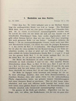 Bankakten aus dem Faij&ucirc;m, nebst anderen Berliner Papyri[newline]M14294-03.jpeg
