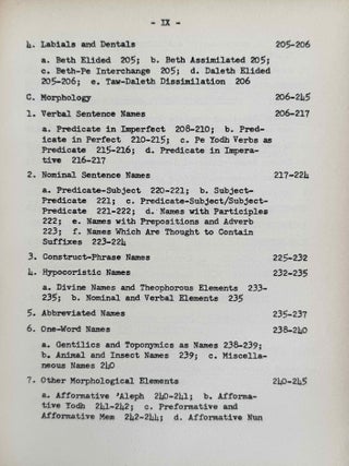 Personal names in the Phoenician and Punic inscriptions. A catalog, grammatical study and glossary of elements.[newline]M14302-06.jpeg