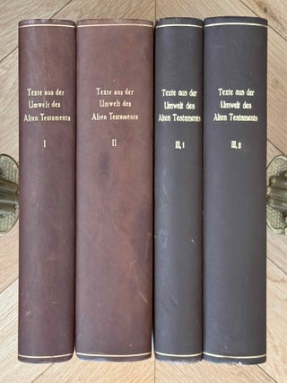 Item #M14304 Texte aus der Umwelt des Alten Testaments. Band I: Rechts- und Wirtschaftsurkunden,...