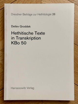 Dresdner Beitr&auml;ge zur Hethitologie. Vol. 1, 2, 10, 16-35, 37-43/1, 43/2, 45, 46/1 & 46/2, 47-51