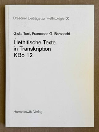 Dresdner Beitr&auml;ge zur Hethitologie. Vol. 1, 2, 10, 16-35, 37-43/1, 43/2, 45, 46/1 & 46/2, 47-51