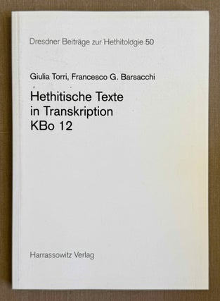 Dresdner Beiträge zur Hethitologie. Vol. 1, 2, 10, 16-35, 37-43/1, 43/2, 45, 46/1 & 46/2, 47-51