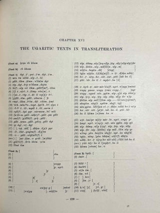 Ugaritic manual. Newly revised grammar, texts in transliteration, cuneiform selections, paradigms, glossary, indices.[newline]M14327-06.jpeg