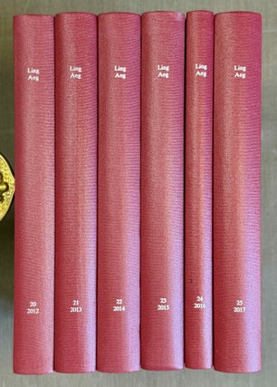 Item #M14345 Lingua Aegyptia. Journal of Egyptian languages studies. Volumes 20 to 25...