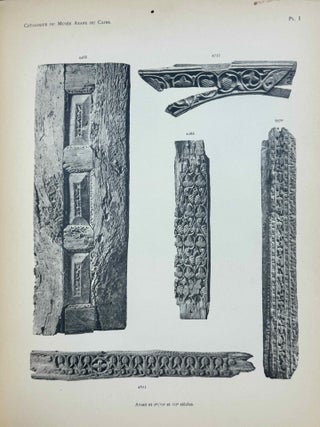Catalogue g&eacute;n&eacute;ral du Mus&eacute;e arabe du Caire. Les bois sculpt&eacute;s jusqu'&agrave; l'&eacute;poque ayyoubide.[newline]M14348-06.jpeg
