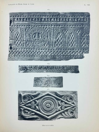 Catalogue g&eacute;n&eacute;ral du Mus&eacute;e arabe du Caire. Les bois sculpt&eacute;s jusqu'&agrave; l'&eacute;poque ayyoubide.[newline]M14348-07.jpeg