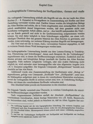 Die Stofflisten des alten Reiches : Lexikographie, Entwicklung und Gebrauch[newline]M1435-04.jpg