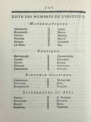 La d&eacute;cade &eacute;gyptienne. Journal litt&eacute;raire et d'&eacute;conomie politique. Tomes I-III (1798-1801) (complete set).[newline]M14354-10.jpeg