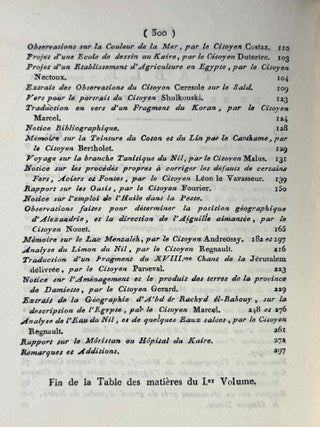 La d&eacute;cade &eacute;gyptienne. Journal litt&eacute;raire et d'&eacute;conomie politique. Tomes I-III (1798-1801) (complete set).[newline]M14354-14.jpeg