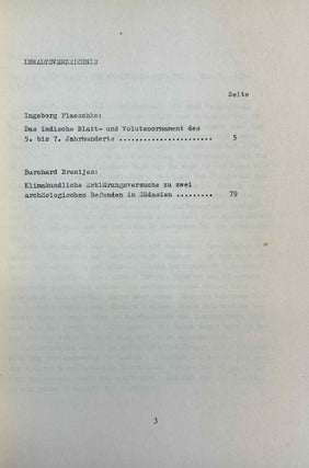 Hallesche Beiträge zur Orientwissenschaft, vol. 7-16 (1985-1991)