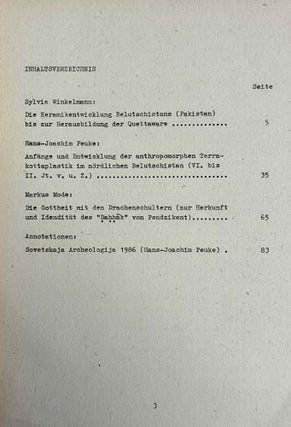 Hallesche Beiträge zur Orientwissenschaft, vol. 7-16 (1985-1991)
