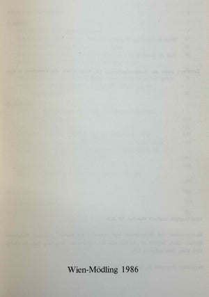 Beiträge zur Sudanforschung, vol. I-III + Beiheft 2: Die Bedeutung des Tieres in der meroitischen Kultur.