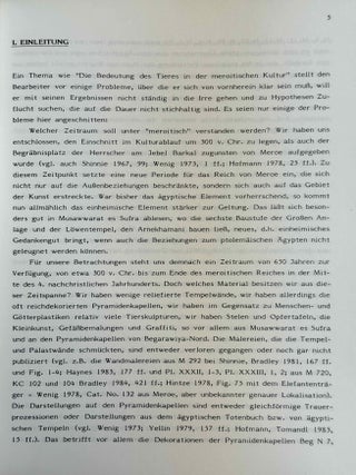 Beitr&auml;ge zur Sudanforschung, vol. I-III + Beiheft 2: Die Bedeutung des Tieres in der meroitischen Kultur.[newline]M14356-17.jpeg