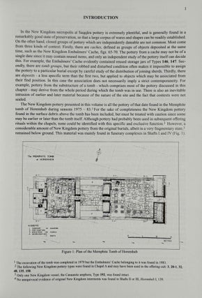 The Memphite tomb of Horemheb, commander-in-chief of Tut'ankhamun. Vol. III: The new kingdom pottery.