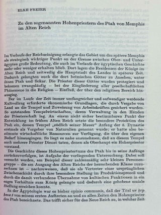 Altorientalische Forschungen. Egypt in issues #1 (1974) to #5 (1977). In XEROX.[newline]M14375-04.jpeg