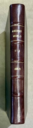 Item #M14382 The Ancient World. Vol. I (1978) & II (1979). AAE - Journal - Set