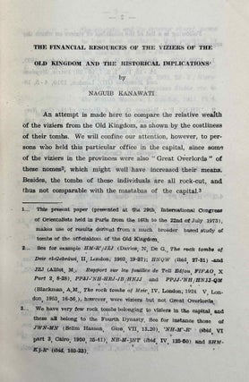 Archaeological and Historical Studies. Publications of the Archaeological Society of Alexandria. Vol. 2.1, 2.2., 4, 5 & 6.
