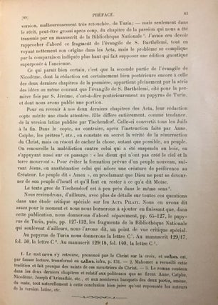 Les aprocryphes coptes. 2e fasc.: Acta Pilati et supplément à l'Évangile des douze apôtres